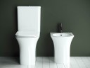 Унитаз компакт Ceramicanova Star CN1904-B без бачка с сиденьем Микролифт фаянс напольный