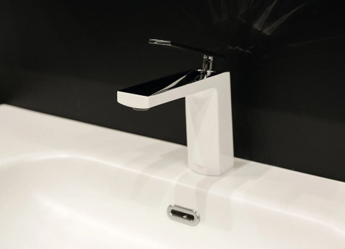 Смеситель для раковины Boheme Venturo 371-w Белый Хром латунь