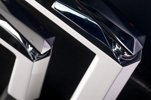 Смеситель для раковины Boheme Venturo 371-w Белый Хром латунь