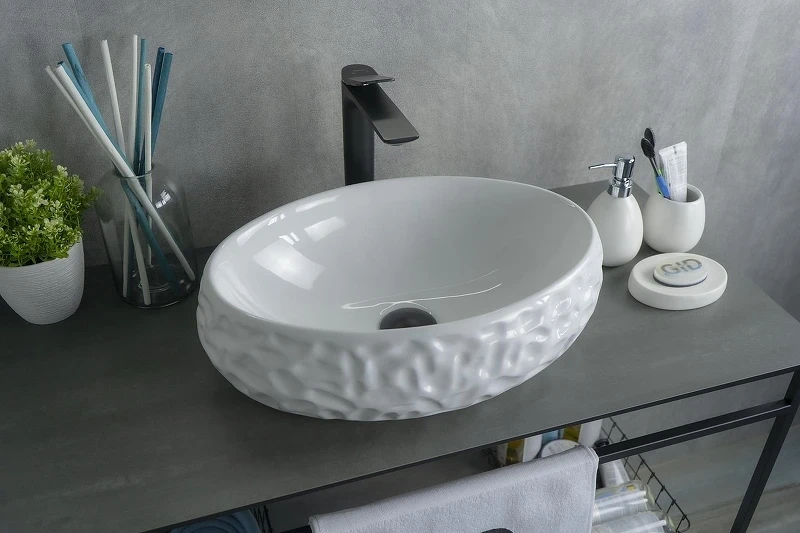 Раковина-чаша Gid Lago 48 9030wf 51187 цвет Белый