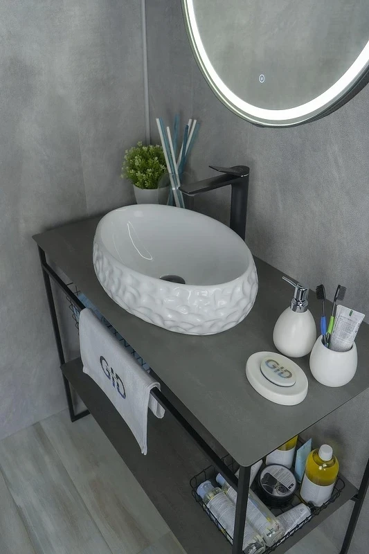 Раковина-чаша Gid Lago 48 9030wf 51187 цвет Белый