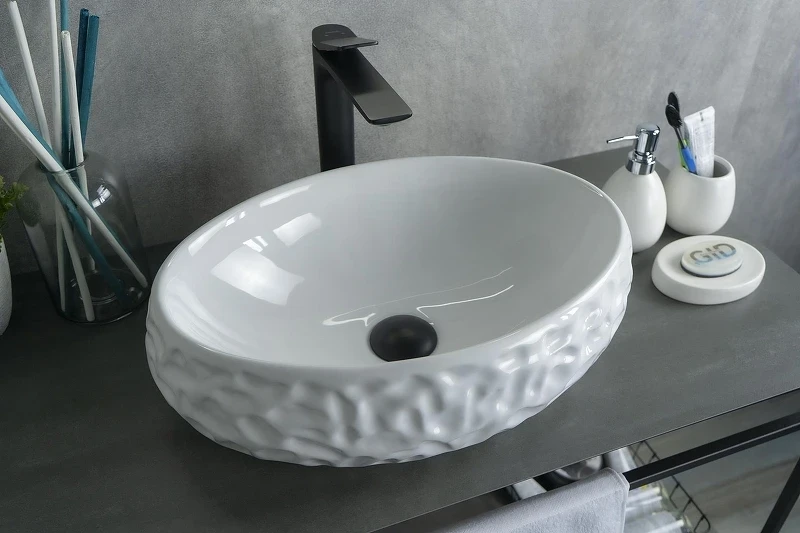 Раковина-чаша Gid Lago 48 9030wf 51187 цвет Белый