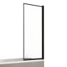 Шторка для ванны New Trendy NEW SOLEO Black x50 P-0086