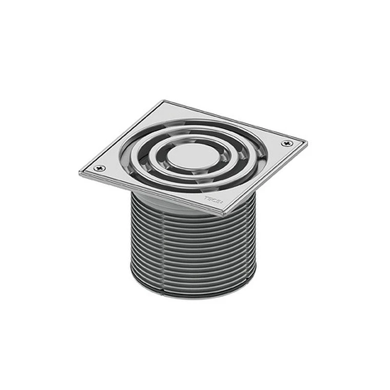 Решетка для душевого трапа Tece Drainpoint S 150х150 3660010 цвет Хром матовый