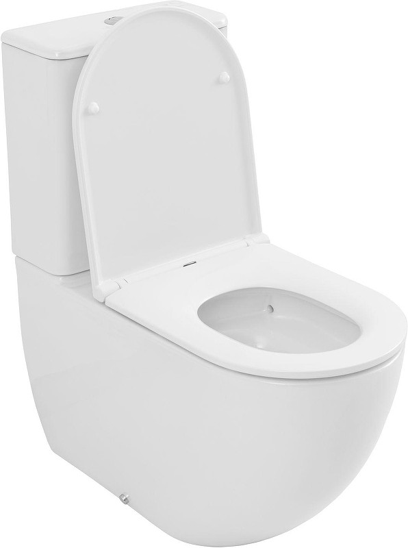 Унитаз-компакт Allen Brau Priority 4.31006.20 цвет Белый с бачком и сиденьем Микролифт