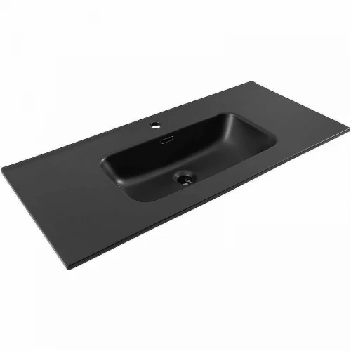 Раковина Aquanet Flat 100 329257 Черная матовая