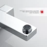 Душевая система Raglo R30.24 Хром латунь на стену