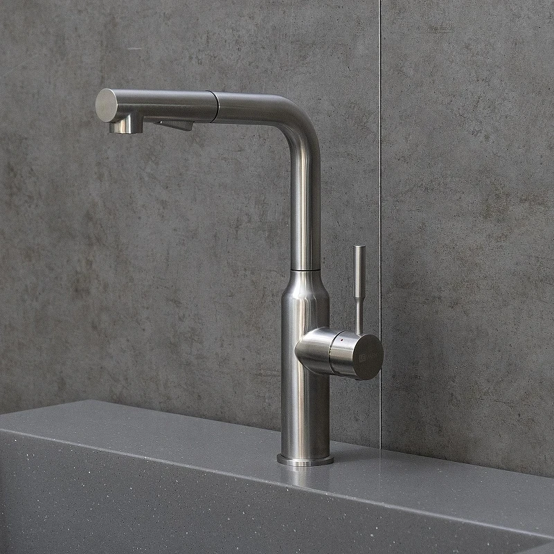 Смеситель для кухни Lemark Expert LM5085S цвет Сталь