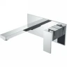 Смеситель для раковины Boheme Qubic 475-CR Хром латунь