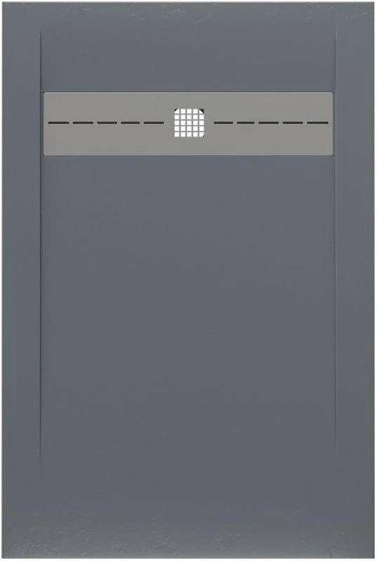 Душевой поддон из искусственного камня Allen Brau Infinity 120x90 8.21003-BGM цвет Синий+Серый