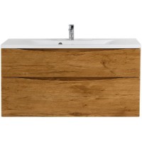 Тумба под раковину BelBagno Marino 120 MARINO-H60-1200-2C-SO-RN-P подвесная Rovere Nature МДФ / ЛДСП