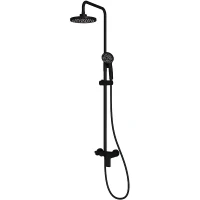 Душевая система RGW Shower Panels SP-26B 59140126-04 Черная латунь на стену