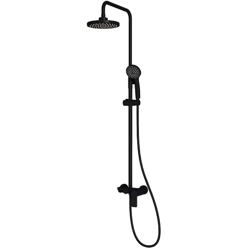 Душевая система RGW Shower Panels SP-26B 59140126-04 Черная латунь на стену