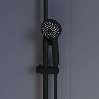 Душевая система RGW Shower Panels SP-26B 59140126-04 Черная латунь на стену
