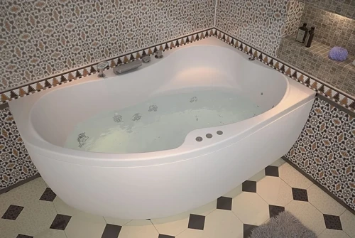 Акриловая ванна Aquanet Capri 170x110 R 205387 без гидромассажа