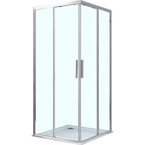Душевой уголок Vincea Soft 90x90 VSS-3SO900CL профиль Хром стекло прозрачное