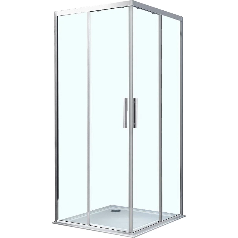Душевой уголок Vincea Soft 90x90 VSS-3SO900CL профиль Хром стекло прозрачное