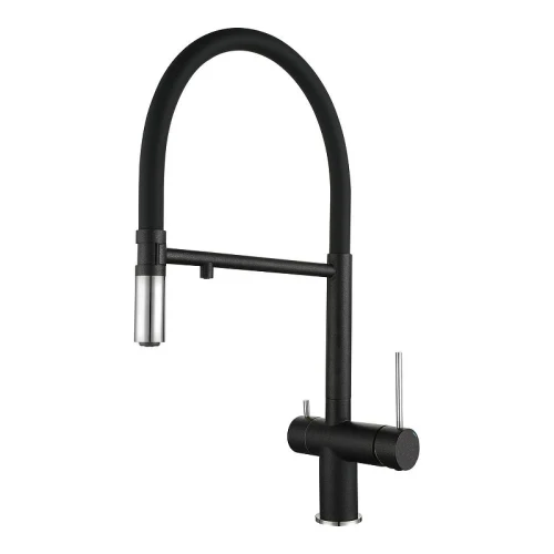 Смеситель для кухни Rivelato Adria 1523517 antracite cromo цвет Антрацит Хром