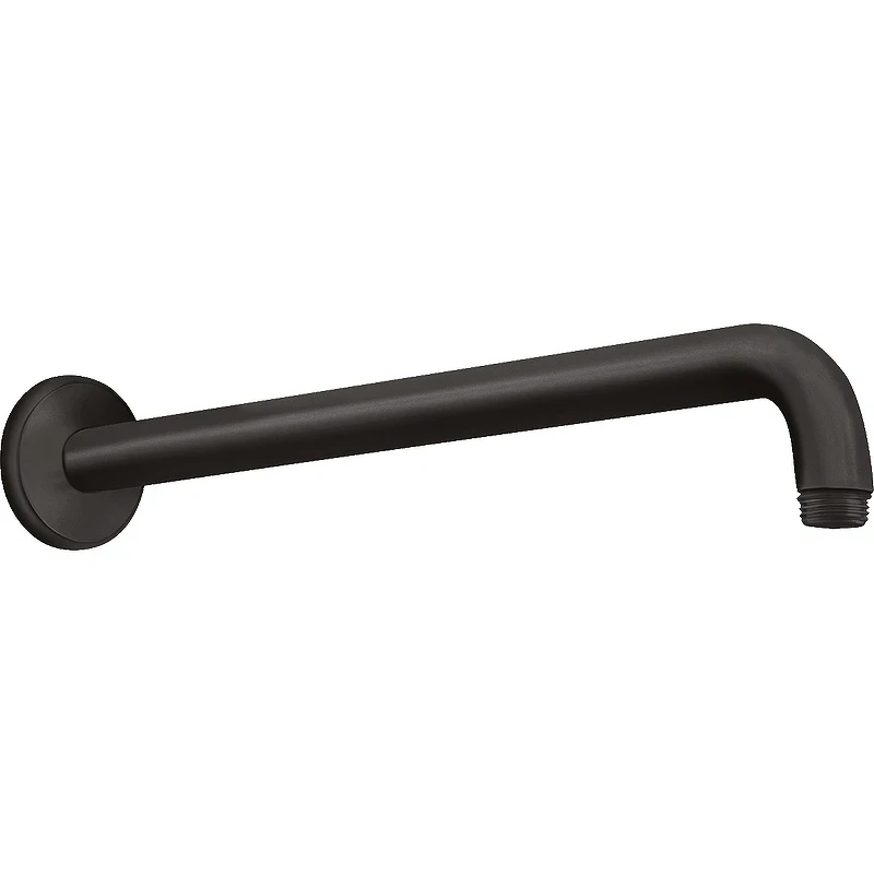 Кронштейн для верхнего душа Hansgrohe 27413670 Черный матовый латунь на стену