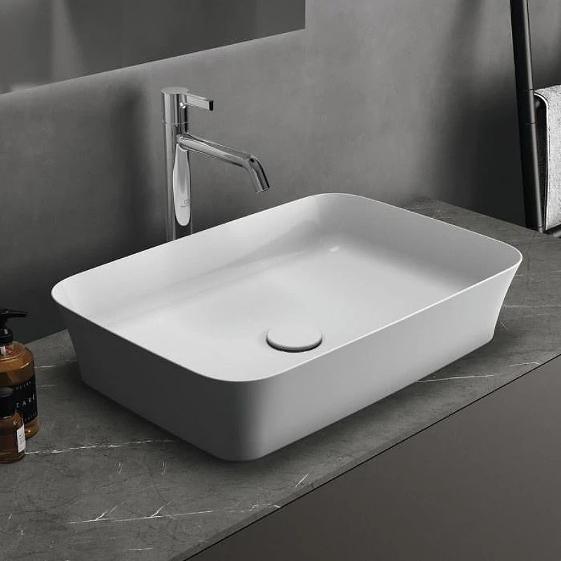 Раковина накладная Ideal Standard Ipalyss 55 E207601 цвет Белый