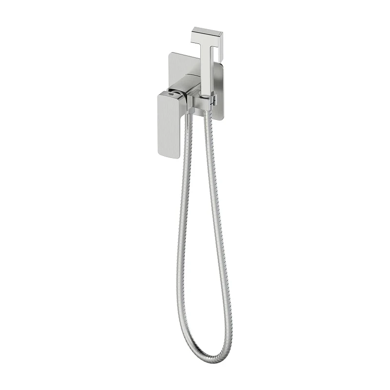 Гигиенический душ со смесителем Oliveeka D OL-829003-BN цвет Никель матовый