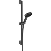 Душевой гарнитур Hansgrohe Pulsify Select Relaxation EcoSmart 24161670 Черный матовый латунь на стену