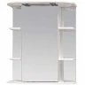Зеркальный шкаф Onika Глория 65.02 R 206507 с подсветкой Белый МДФ / ЛДСП, стекло