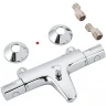 Смеситель для ванны Grohe Grohtherm 800 34567000 с термостатом Хром латунь на стену