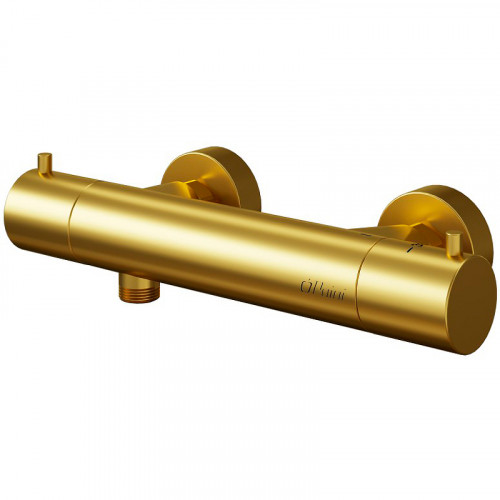 Смеситель для душа Paini Cox 78PJ511TH с термостатом Золото матовое