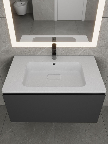 Раковина Uperwood Lagoon Quartz 80 297000017 цвет Жасмин