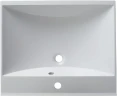 Тумба с раковиной Aquanet Нота New 60 345796 цвет Белый глянец