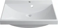 Тумба с раковиной Aquanet Нота New 60 345796 цвет Белый глянец