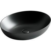 Раковина-чаша Ceramicanova Element 52 CN6017MB Черная матовая фарфор накладная