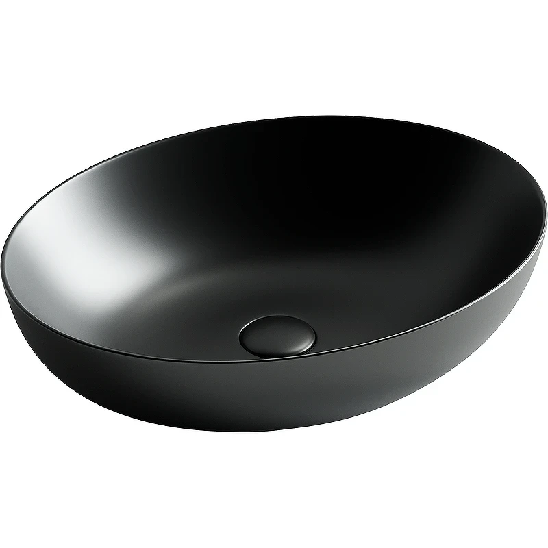 Раковина-чаша Ceramicanova Element 52 CN6017MB Черная матовая фарфор накладная