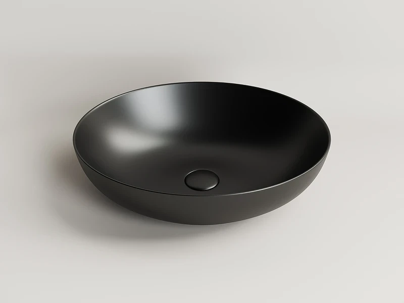 Раковина-чаша Ceramicanova Element 52 CN6017MB Черная матовая фарфор накладная