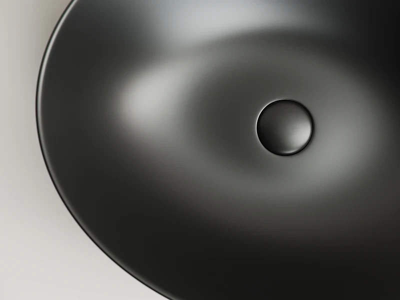 Раковина-чаша Ceramicanova Element 52 CN6017MB Черная матовая фарфор накладная
