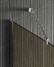 Душевая перегородка Maybah Glass MGD-703-5ш 690x1950 в широком профиле Хром матовый стекло бронзовое матовое