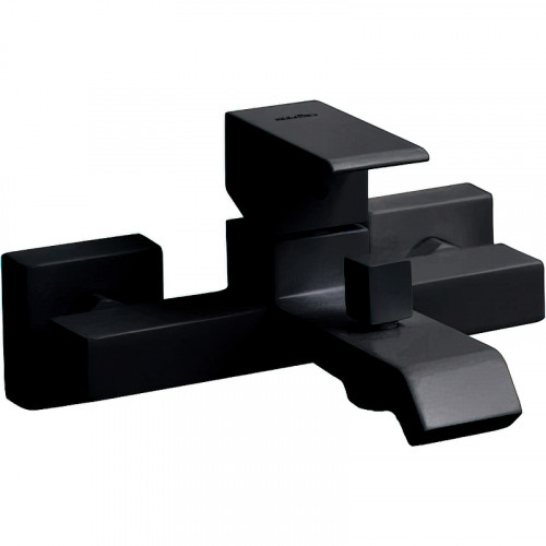 Смеситель для ванны Cezares Porta-VM-NOP Черный матовый латунь на стену