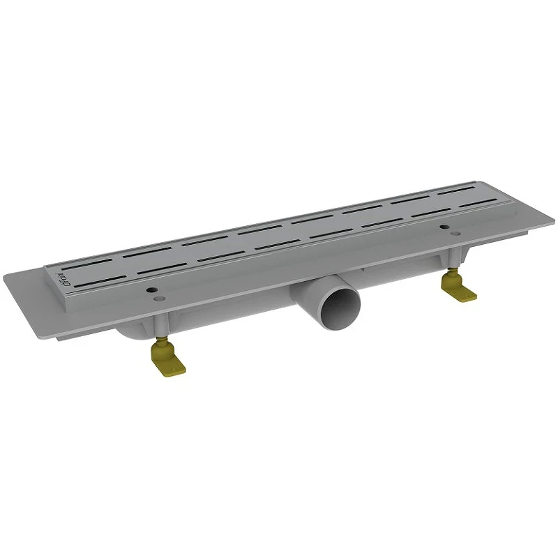 Душевой лоток Paini Line 550 CH550L с решеткой Хром глянец