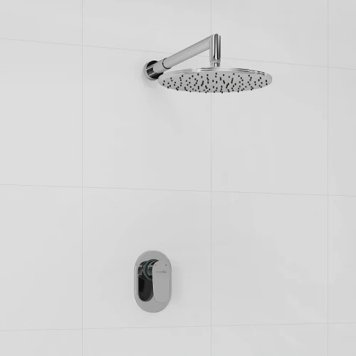 Душевая система WasserKRAFT A12030 Хром латунь на стену