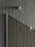 Душевая перегородка Maybah Glass MGD-709-5у 1090x1950 в узком профиле Хром матовый стекло бронзовое