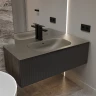 Раковина Oliveeka 80 M115G80 цвет Темно-серый