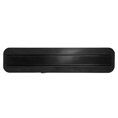 Душевой лоток Bettoserb Compact Line Matte Black 55 13702509BM с решеткой цвет Черный матовый / под плитку