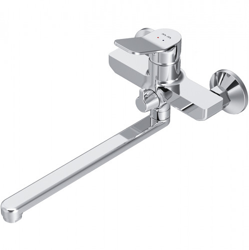 Смеситель для ванны AM.PM X-Joy F85A90000 универсальный Хром латунь на стену