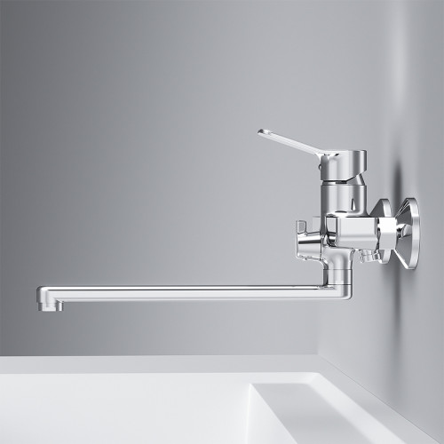 Смеситель для ванны AM.PM X-Joy F85A90000 универсальный Хром латунь на стену