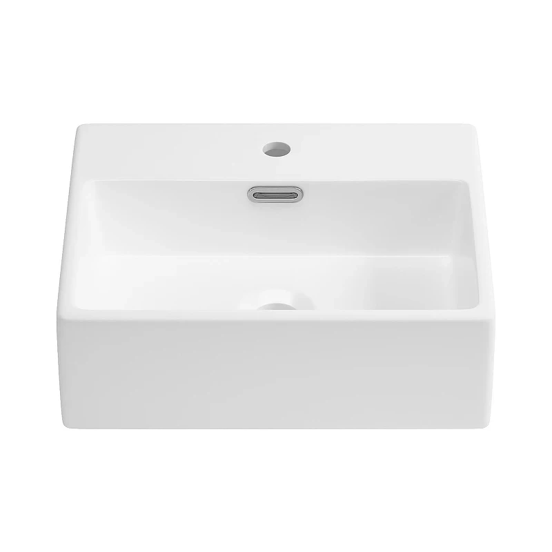Раковина накладная Wellsee Graceful Pro 43 150901000 цвет Белый глянцевый