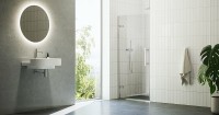 Душевая дверь Ravak Cool COSD1-80 X0VV40A00Z1 профиль Хром стекло Transparent