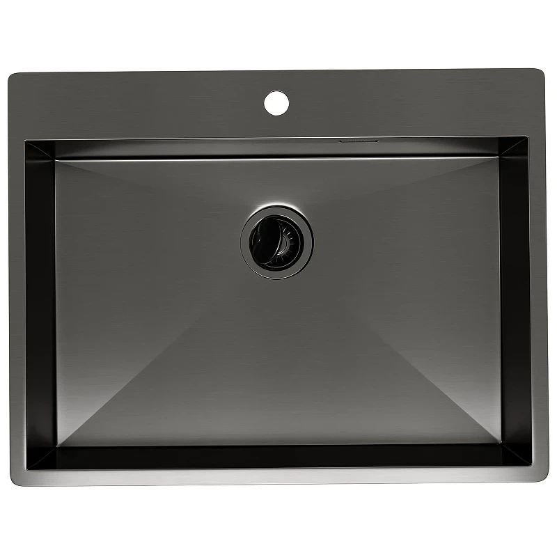 Кухонная мойка Reflexion Iseo 65 RX2265BL цвет Оружейная сталь