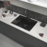 Кухонная мойка Reflexion Iseo 65 RX2265BL цвет Оружейная сталь