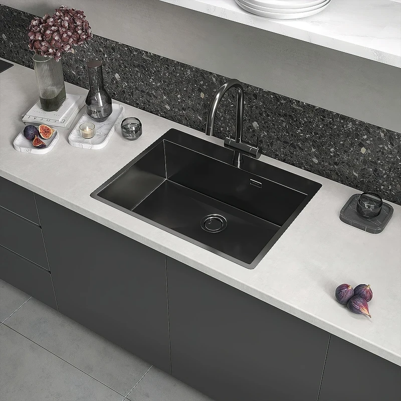 Кухонная мойка Reflexion Iseo 65 RX2265BL цвет Оружейная сталь